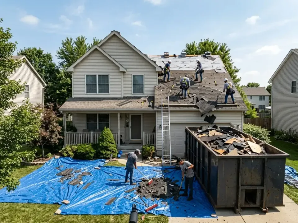roof-replacement-debris-remova-004 — frequently asked questions, Cheapest Dumpster Rentals in Burleson, TX